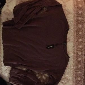 Express sweater with bell sleeves